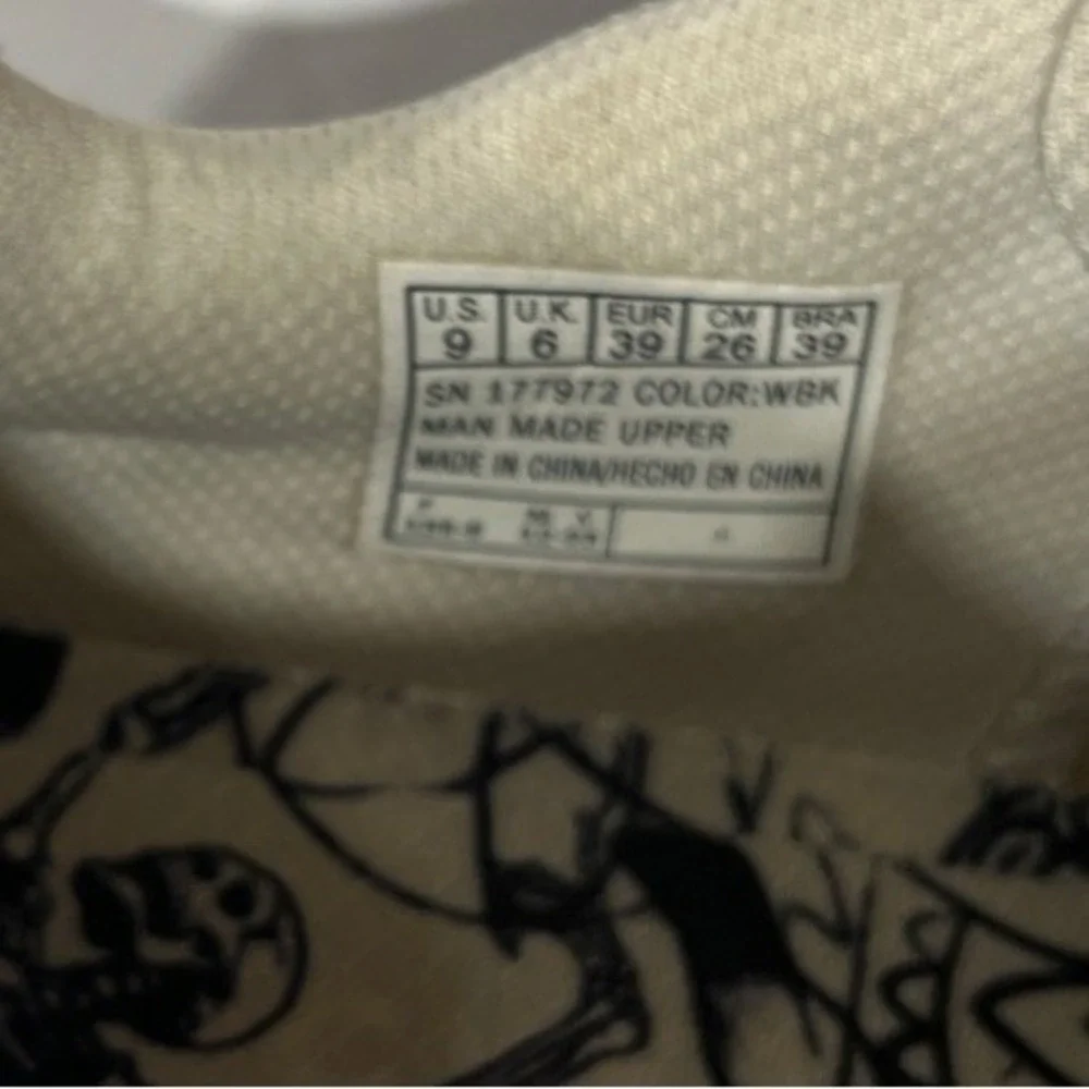Skechers Vexx‎ Sketch Doodle Lace Sneakers 177972 White Black Women's Size 9